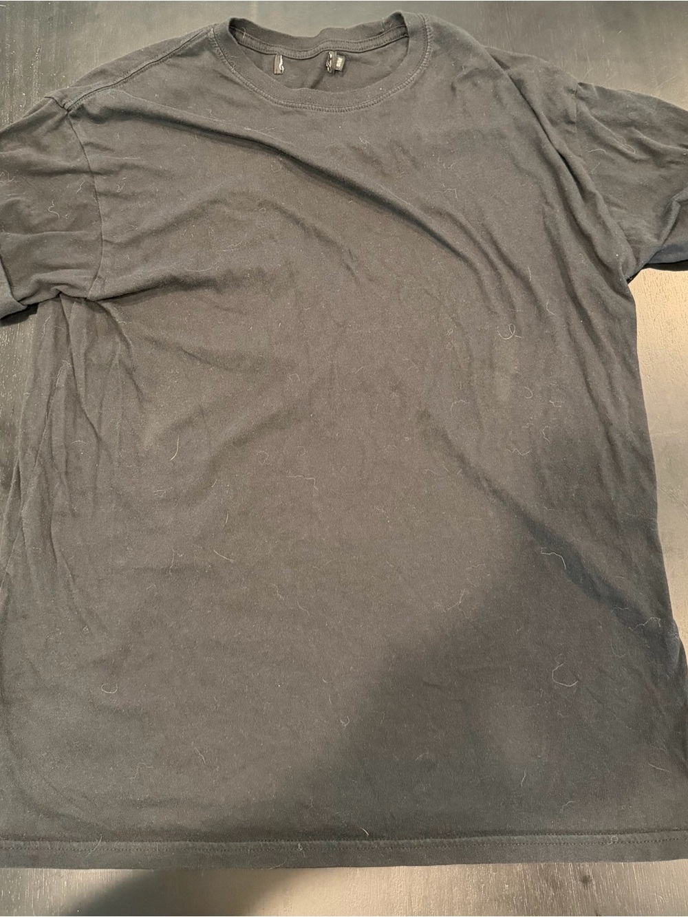 Dressed in LALA Black Short Sleeve Crew Tee